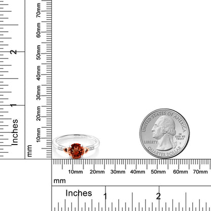 1.3カラット 天然 ガーネット リング 指輪 天然 ダイヤモンド シルバー925 ＆10金 ピンクゴールド K10 1月 誕生石