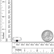 画像をギャラリービューアに読み込む, 0.4カラット  天然 オニキス リング 指輪  モアサナイト   8月 誕生石
