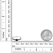 画像をギャラリービューアに読み込む, 0.42カラット  天然 オニキス リング 指輪  天然 ブラックダイヤモンド   8月 誕生石
