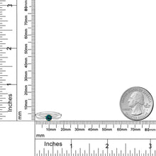 画像をギャラリービューアに読み込む, 0.25カラット  シミュレイテッド グリーンオパール リング 指輪   10金 ツートンゴールド K10  10月 誕生石
