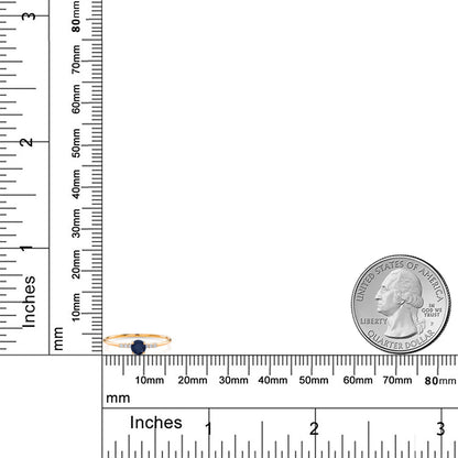 0.26カラット 天然 サファイア リング 指輪 ラボグロウンダイヤモンド 10金 イエローゴールド K10 9月 誕生石