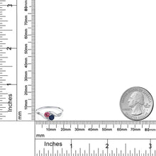 画像をギャラリービューアに読み込む, 0.37カラット  天然 ピンクトルマリン リング 指輪  天然 サファイア 10金 ホワイトゴールド K10  10月 誕生石
