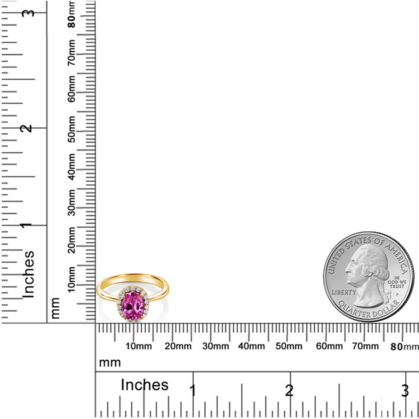 1.1カラット  シンセティック ピンクサファイア リング 指輪   シルバー925 18金 イエローゴールド 加工  9月 誕生石