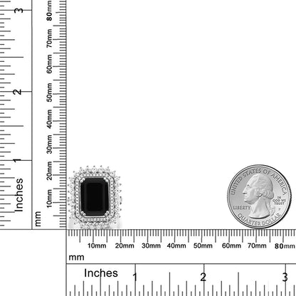 5.6カラット  天然 オニキス リング 指輪   シルバー925  8月 誕生石