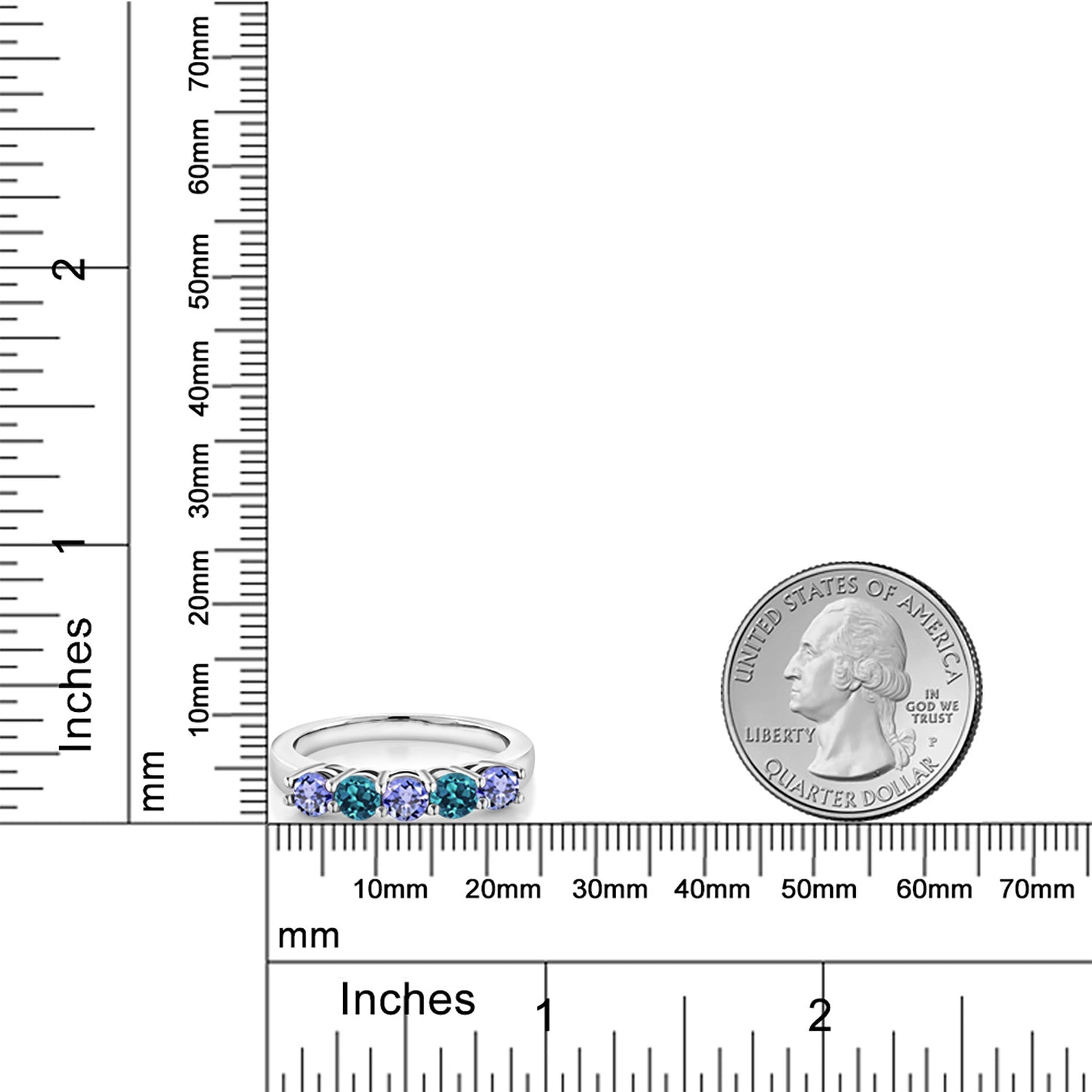 0.98カラット  天然石 タンザナイト リング 指輪  天然 ロンドンブルートパーズ シルバー925  12月 誕生石