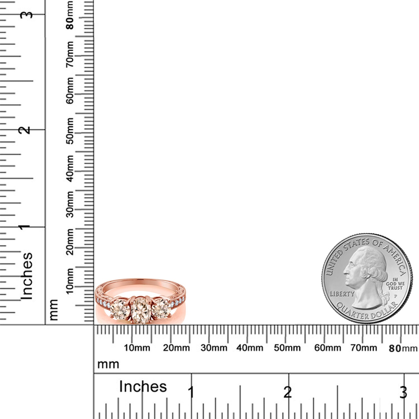 1.57カラット  天然 モルガナイト リング 指輪   シルバー925 18金 ピンクゴールド 加工  4月 誕生石