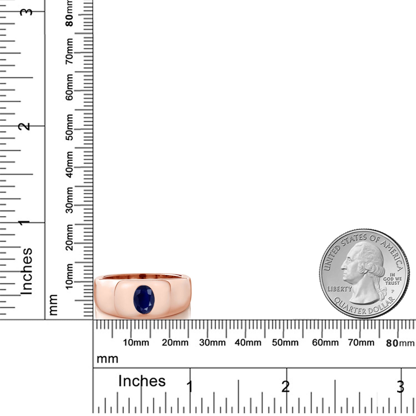 1.8カラット  天然 サファイア リング 指輪   シルバー925 18金 ピンクゴールド 加工  9月 誕生石