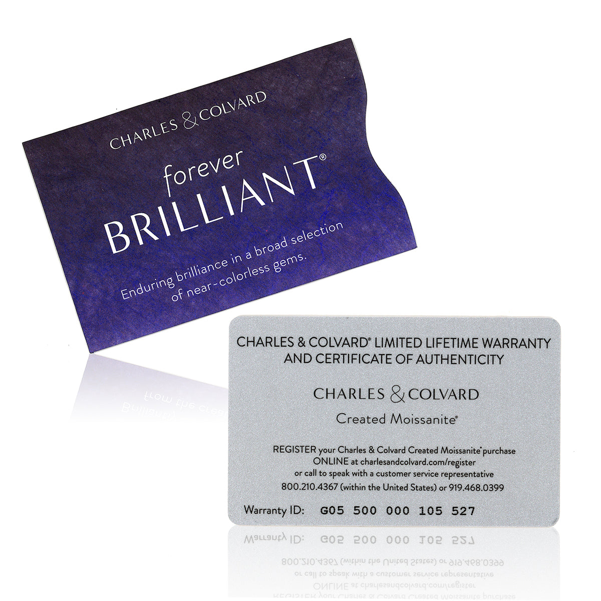 3カラット モアサナイト ピアス Charles & Colvard 14金 ホワイトゴールド K14